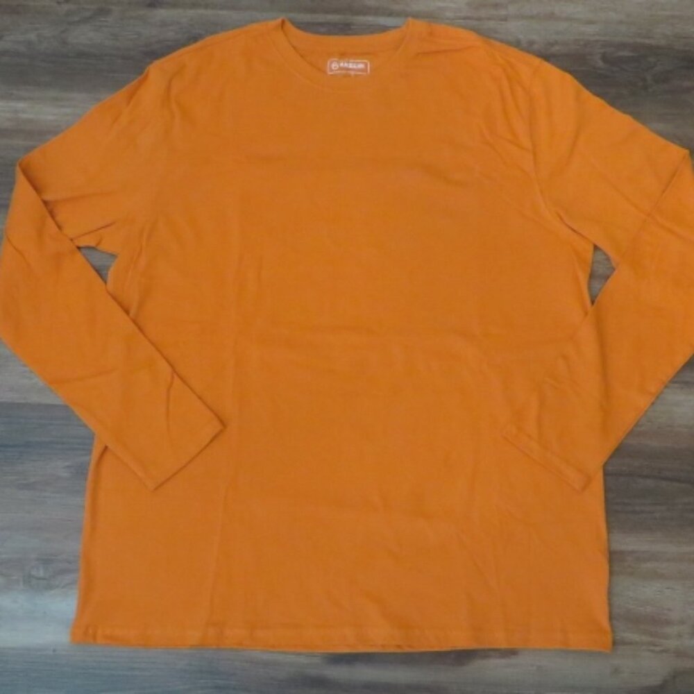 Magellan Outdoors Long Sleeve T-Shirt - Burnt Orange - XL - NEW With Tags